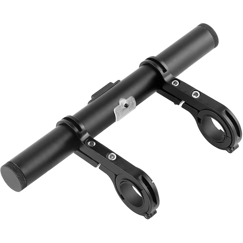 

Soporte extendido para manillar de bicicleta Banco de energia de carga USB Soporte de barra de montaje de luz delantera de bicicleta Multifuncion
