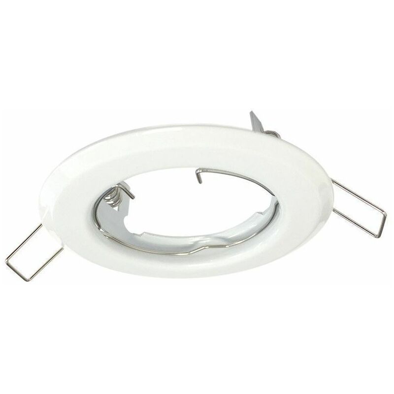 

Soporte fijo GU10 / MR16 Redondo 81mm Blanco
