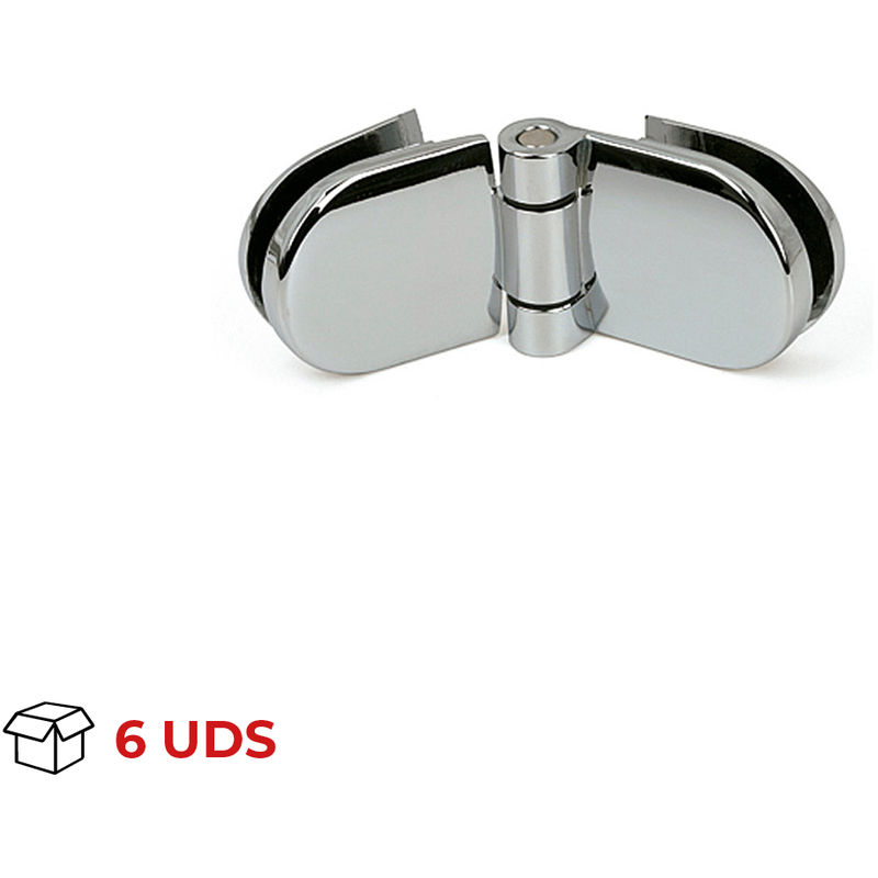 

REI - Soporte Fijo para Baldas de Cristal y Madera | Fabricado en Acero | Acabado en Cromo Brillo | Para Baldas con Espesores de 6-11 mm | Medidas