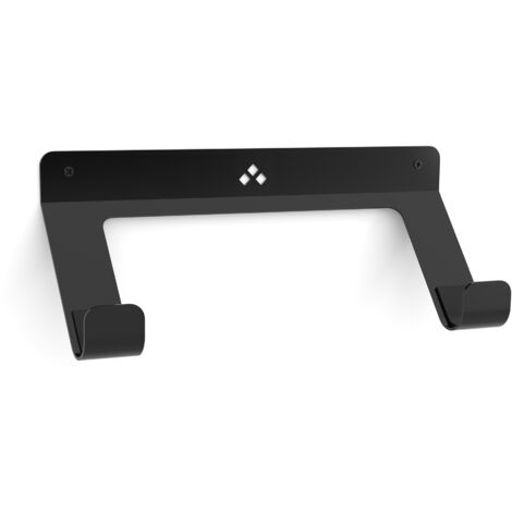 SOPORTE FIJO PATIN 8076 ACERO NEGRO MATE REI