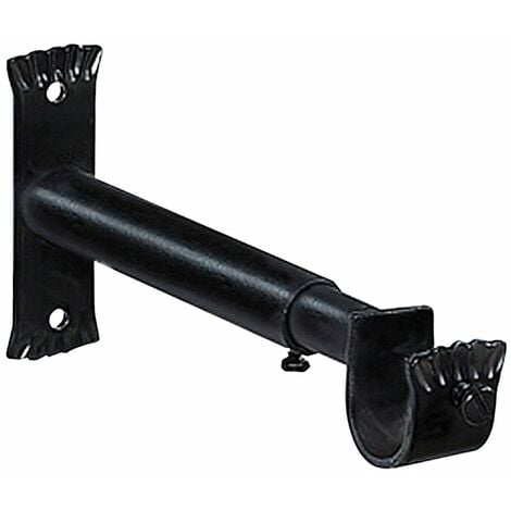 Soporte Forja Extensible 28 mm. Negro