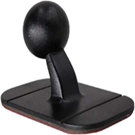 Soporte giratorio adhesivo para teléfono, rótula de 17 mm, para salpicadero de coche.