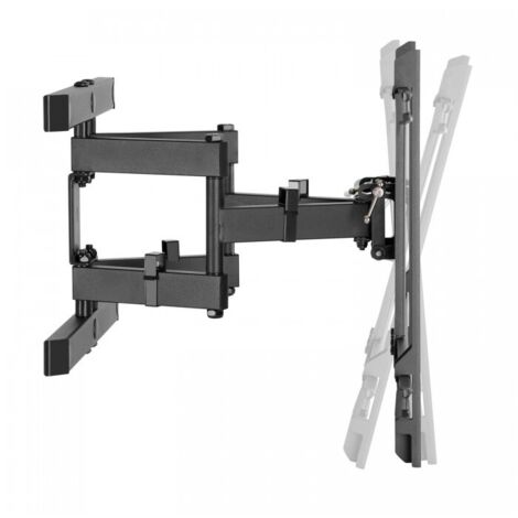 Soporte Giratorio para TV 37-85" Negro MAX vesa 600x400 60kg Maclean MC-881