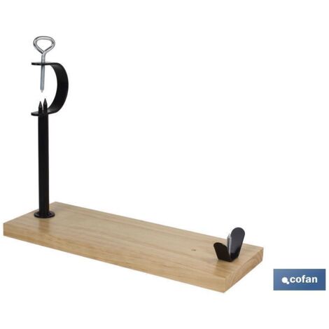 SOPORTE JAMONERO TUBO METAL
