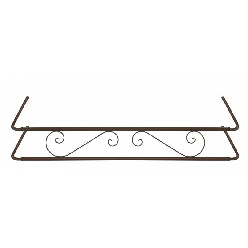 

Soporte Balconcillo Clasico Marron Forja Extensible 140-200 Cm Protector Anticaida De Jardineras Y Macetas Para Alfeizar De Ventana