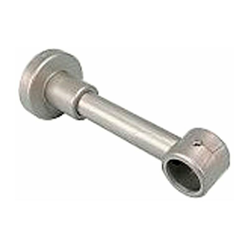 

Soporte largo cilíndrico de metal plata 195x22mm TD22