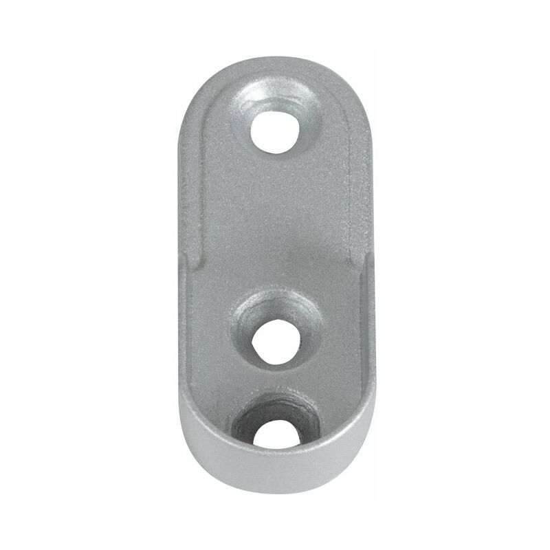 

SOPORTE LATERAL OVAL.ADO. ALUM.30x15 mm.