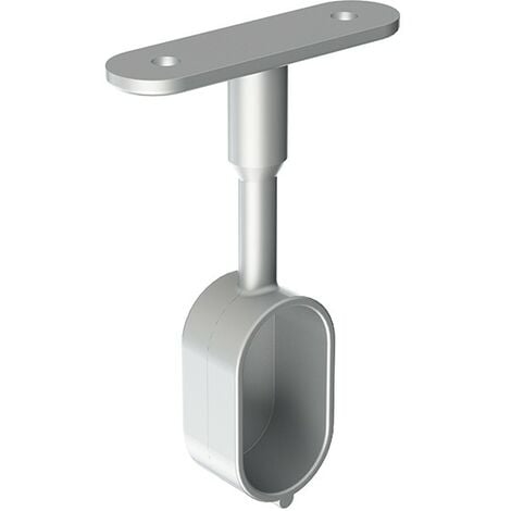 HERRAJES FAB.NACIONAL SOPORTE LATERAL TAPADO 30x15mm GRIS