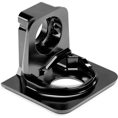 soporte lateral  zamak pk2 con taladro ø6mm espesor 18-19 acabado níquel oscuro