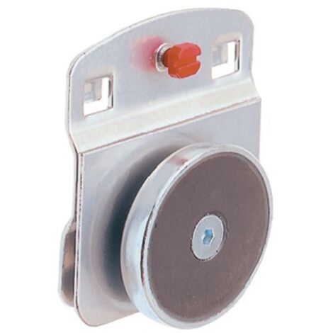 Soporte magnético 40mm galvanizado para placas perforadas