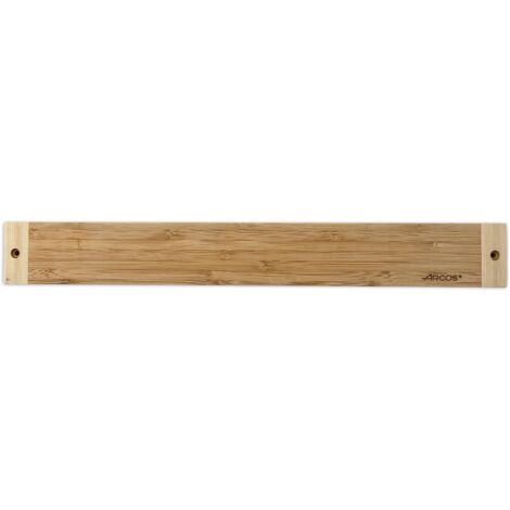 Soporte Magnético de pared para cuchillos Arcos 692800 de Bambú de 450 x 45 mm en blíster