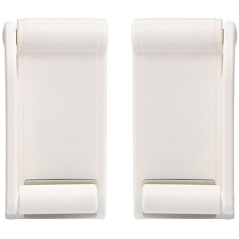 Soporte magnético multifuncional para toallas de papel, soporte absorbente para toallas de papel para cocina y refrigerador (ABS, imán, 9 x 4,5 cm, 1 unidad)