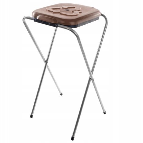Soporte/marco para bolsas de reciclaje SORTEX 1 MARRÓN