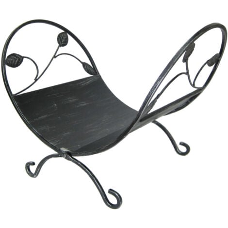 Soporte metálico para leña Sannover