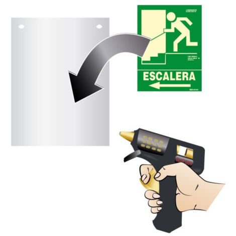 Soporte Metálico termolacado para techo SEKURECO                         402 x 105 mm                          METAL TERMOLACADO