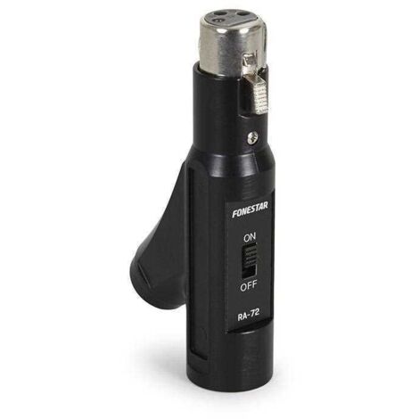 Soporte Microfono Rosca 5/8 Con XLR ON/OFF