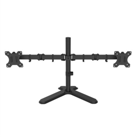 Soporte monitor iggual SSM02 sobremesa para 2 pantallas 13"-32" VESA 100x100mm negro