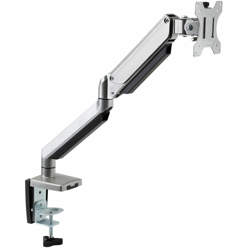 

Vinsetto - Soporte Monitor para Pantalla 13'-32' VESA 75/100 mm con Brazo de Resorte de Gas Giratorio 360° Altura Ajustable 2 Opciones de Montaje