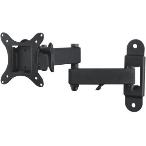 Soporte móvil de doble brazo para pantallas planas 13" hasta 27" Color Negro 60.957 Electro DH  8430552138241