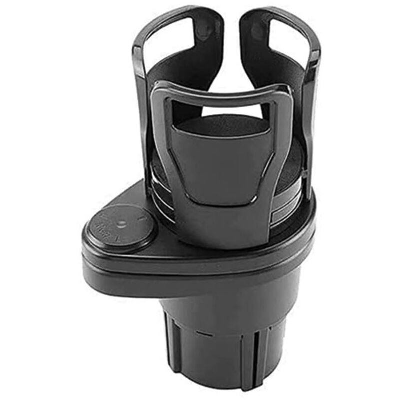 

Asupermall - Soporte multifuncional ajustable 2 en 1 para asiento de coche, soporte para taza de coche, adaptador expansor para botella de agua,