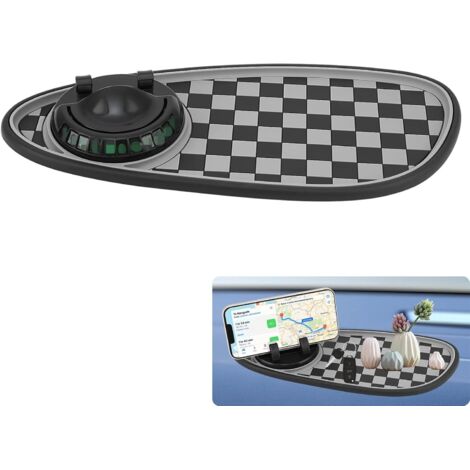 Soporte multifuncional antideslizante para teléfono de coche, soporte para teléfono de coche, soporte multifuncional antideslizante para teléfono, adecuado para el salpicadero del coche, con número de