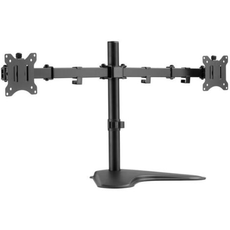 SOPORTE PANTALLA SOBREMESA 13-32 DOBLE BRAZO SOPORTA 2 MONITORES VESA STANDARD HASTA 8KG