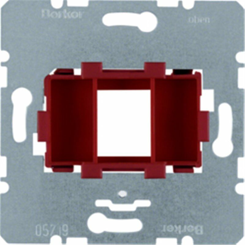 

Soporte para 1 conector informatico Berker by 454001 sistema Keystone - Hager
