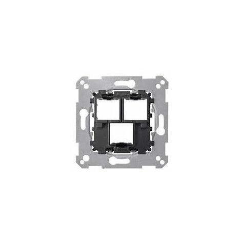 Soporte para 1 o 2 tomas RJ45/RJ11 SCHNEIDER MTN4575-0000