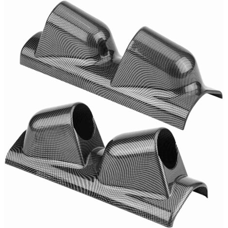 Soporte para 2 medidores de 52 mm con montaje en poste - Doble