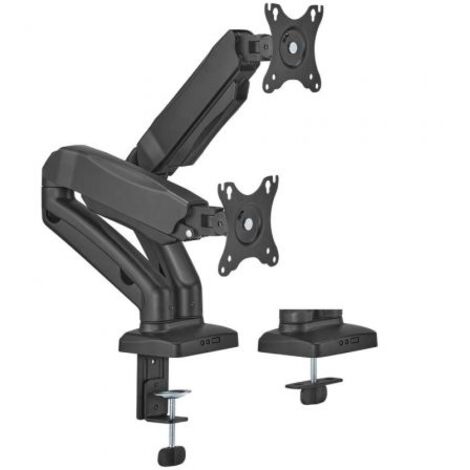 Soporte para 2 Monitores o TV Aisens DT32TSR-221/ hasta 9kg