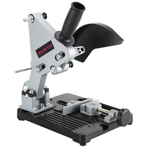 Soporte para amoladora angular, para bricolaje, portaherramientas de hierro fundido, compatible con amoladoras angulares de 100-150 mm para cortar metal, madera y plástico.
