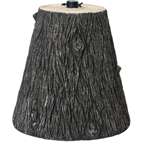 Soporte para árbol efecto tronco 41x40x42.5 cm