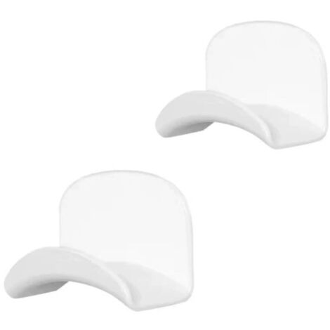 Soporte para auriculares, soporte universal para auriculares, soporte para audífonos con cinta adhesiva, soporte para auriculares de pared para escritorio, pared o mesa.