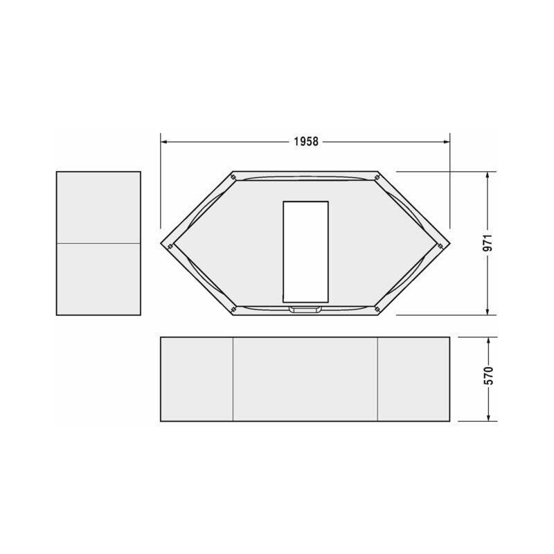 

Soporte para bañera para 700024 2100x1000mm - Duravit