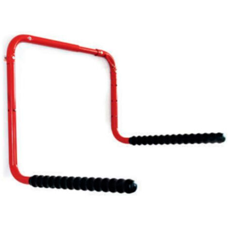 Soporte para Bicicleta  Fabricado en Acero  Acabado en Rojo  Gran Capacidad de Carga  Medidas 500475490 mm  Sistema de Fijación Atornillado  1 Unidad -