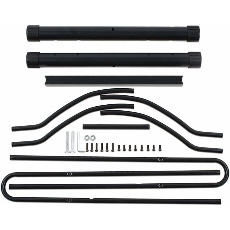 

Soporte para Bicicletas, Soporte Bicicletas Suelo(Set de 2 ), Colocar en Garaje, Parqueo y Casa, Prevenir la oxidación, 58 x 55 *x56 cm, Negro