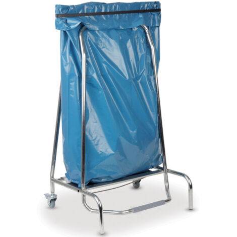Soporte para bolsas de basura con cierre de pie - Hendi 691021