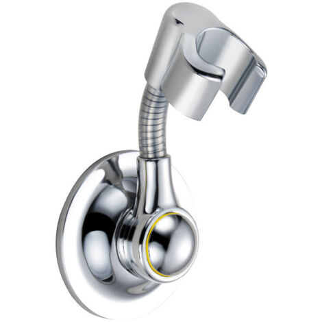 Soporte para cabezal de ducha con ventosa, ajustable en altura, multidireccional, extraíble, para pared, 1 unidad.