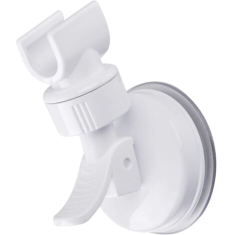 Soporte para cabezal de ducha con ventosa, soporte para ducha de mano, soporte de ducha ajustable, cabezal de ducha de mano extraíble y soporte de pared con ventosa