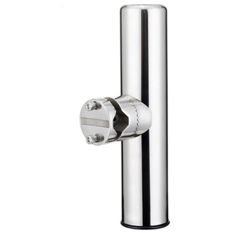 Soporte para cañas de pescar para barandilla de barco, soportes para cañas de pescar, abrazadera de montaje de barandilla de acero inoxidable de 7/8" a 1".
