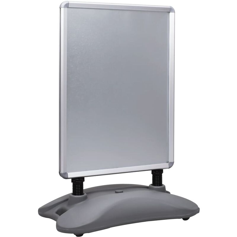 

Soporte para carteles A1 base de agua aleacion de aluminio gris