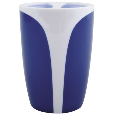 Soporte para cepillo de dientes Kandy, Color Azul Marino- MSV.