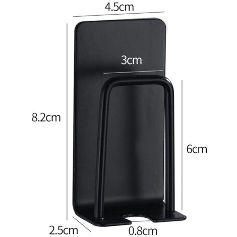Soporte para cepillos de dientes, juego de 5, ganchos autoadhesivos de acero inoxidable para cepillos de dientes eléctricos, montaje en pared, soporte para maquinilla de afeitar, apto para usar en el