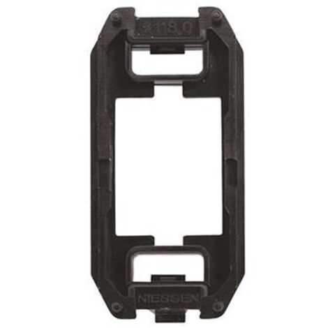 Soporte para conectores RJ45 Keystone 2018 de Niessen