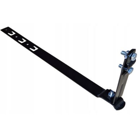 Soporte para debajo de baldosas para alambre L -330 H 70mm universal ZS NEGRO