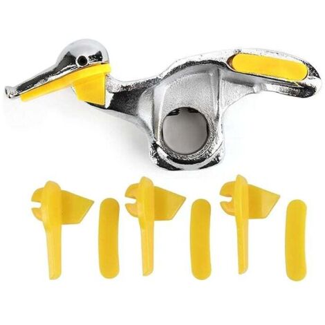 Soporte para desmontadora de neumáticos ZVD, soporte para desmontadora de neumáticos de coche, accesorio de cabeza de pato con almohadilla protectora (30 mm)