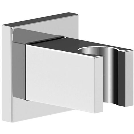 Soporte para ducha de mano fijo WALL - ROCA Opciones: Square - cromado
