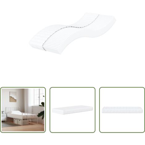 Soporte para el cuerpo -  Colchón de espuma dureza H2 H3 blanco 80x210 cm