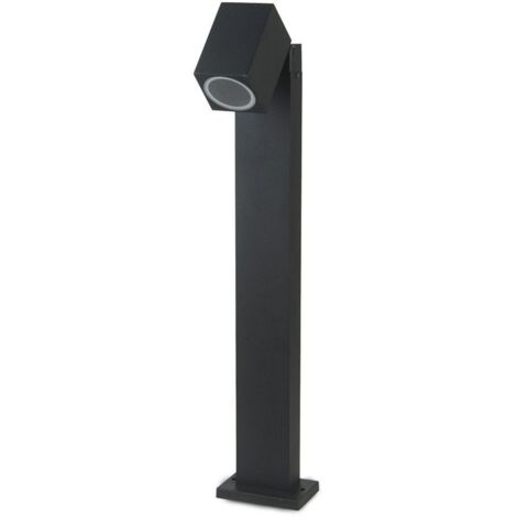 Soporte para foco LED V-TAC con fijación al suelo GU10 (máx. 35 W), regulable, color negro, IP44