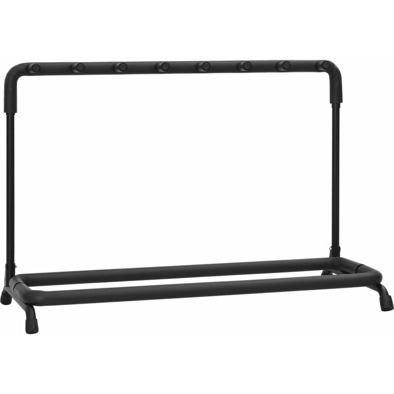 

Soporte para guitarra 7 secciones de acero negro